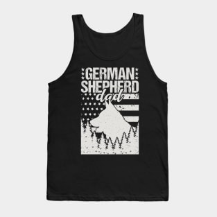 German Shepherd Dad Tank Top